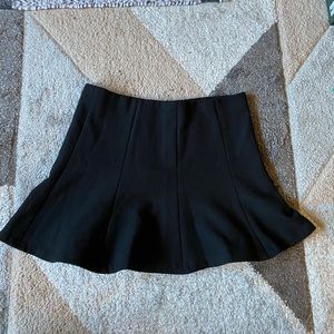 Zara peplum mini skirt